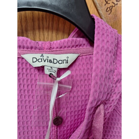 Davi & Dani ladies Small pink pull over‎           New - Picture 3 of 8